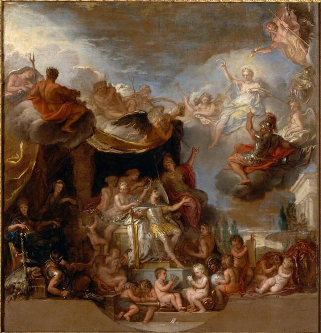 Le Roi gouverne par lui-même Charles Le Brun