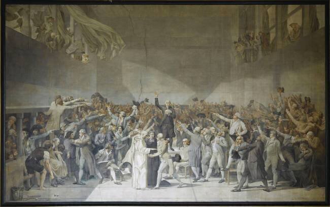 Le serment du Jeu de Paume, 20 juin 1789 Luc Olivier Merson