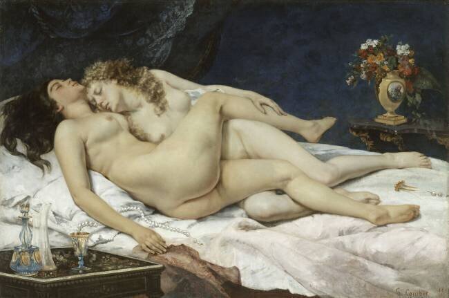Le sommeil Gustave Courbet