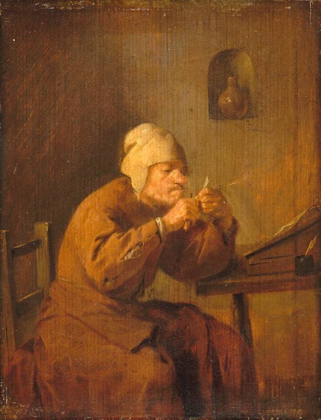 Le tailleur de Plume Adriaen Brouwer