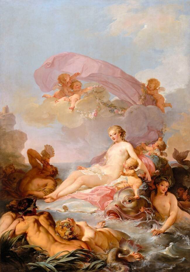 Le Triomphe d'Amphritrite Hugues Taraval