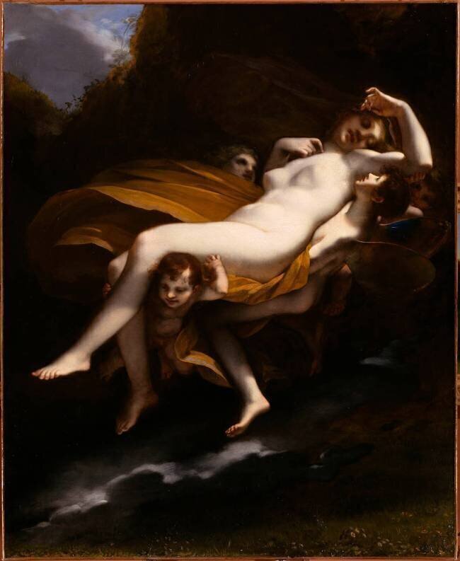 L'enlèvement de Psyché Pierre Paul Prud'hon