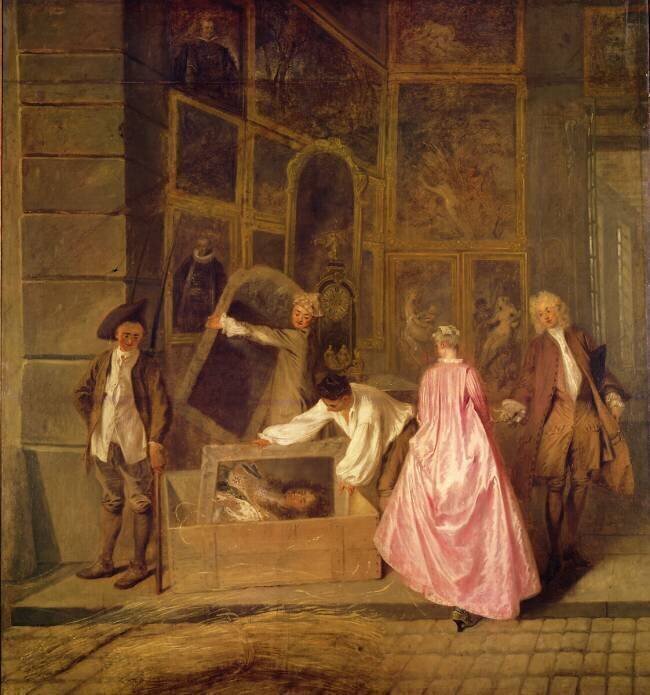 L'Enseigne de Gersaint Antoine Watteau