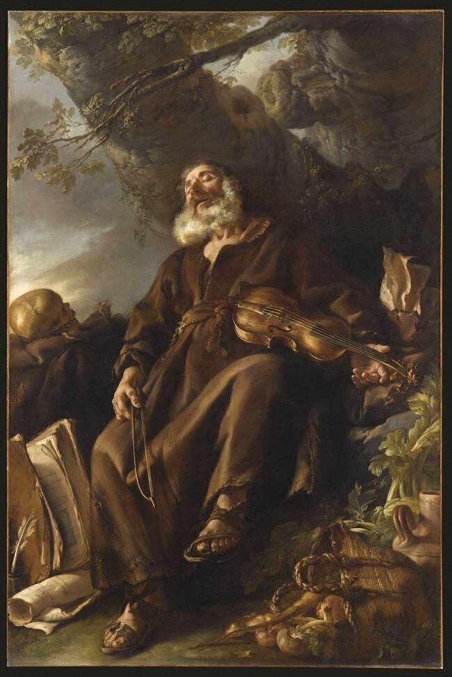 L'Ermite endormi Joseph Marie Vien