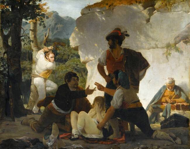 Les brigands romains Charles Gleyre
