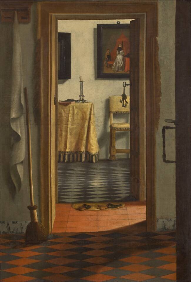 Les Pantoufles Samuel van Hoogstraten