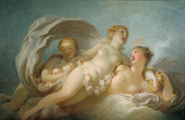 Les Trois Grâces Jean-Honoré Fragonard