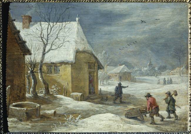 L'Hiver David Teniers the Younger