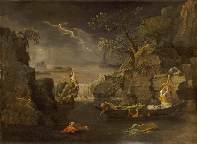 L'Hiver ou le Déluge Nicolas Poussin