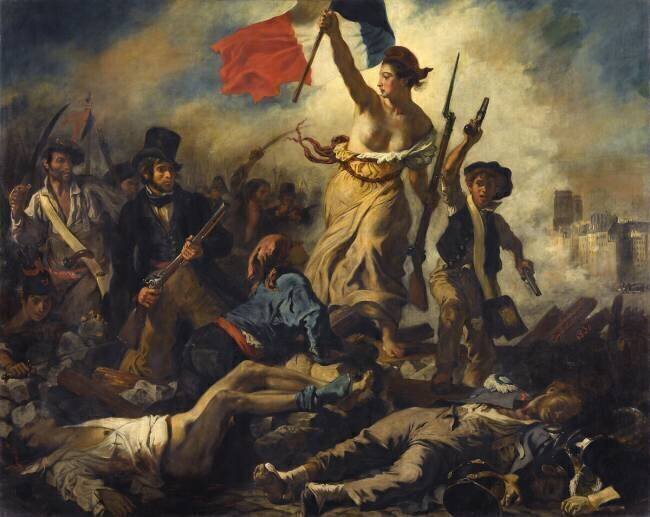 Liberty Leading the People Eugène Delacroix