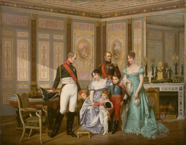 L'impératrice Joséphine reçoit à la Malmaison la visite du Tsar Alexandre Ier Hector Viger