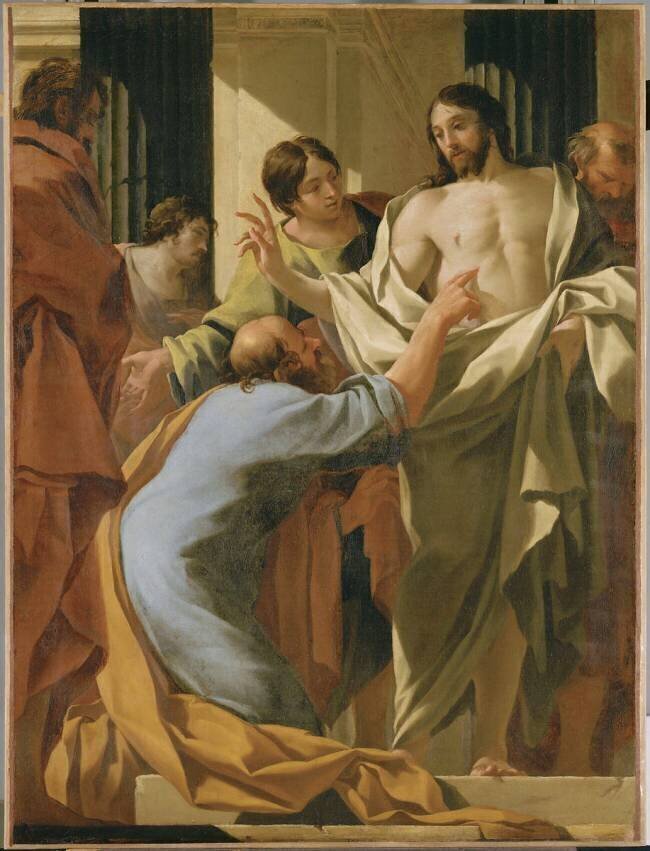 L'Incrédulité de saint Thomas Simon Vouet