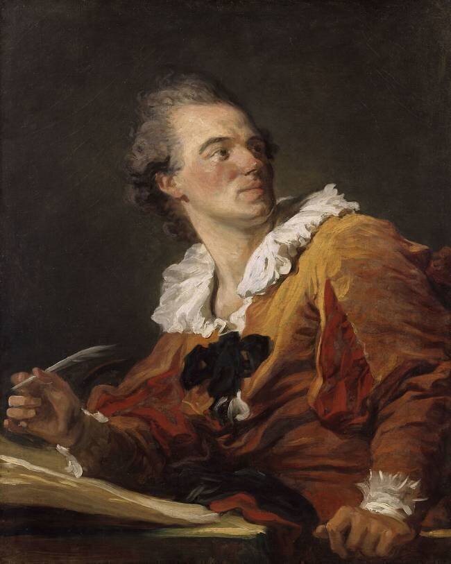 L'Inspiration Jean-Honoré Fragonard