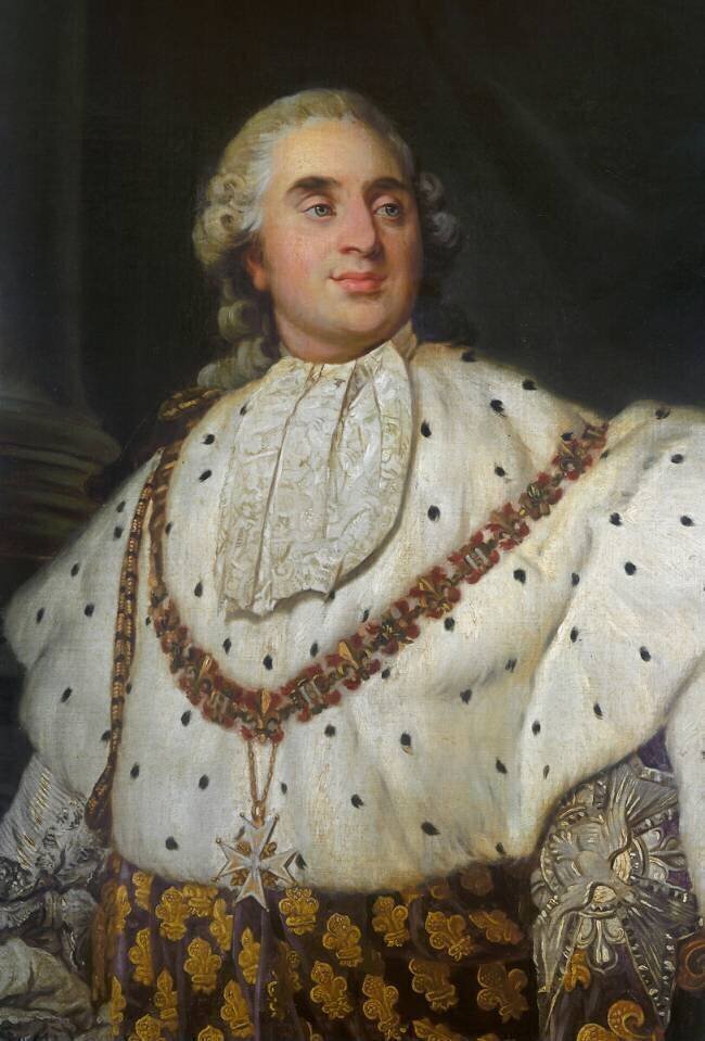 Louis XVI en costume de sacre Joseph Duplessis