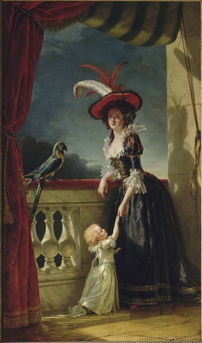 Louise-Elisabeth de France (1727-1759), duchesse de Parme Adélaïde Labille-Guiard