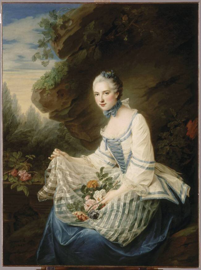 Louise-Elisabeth de Maillé, marquise de Soran François-Hubert Drouais