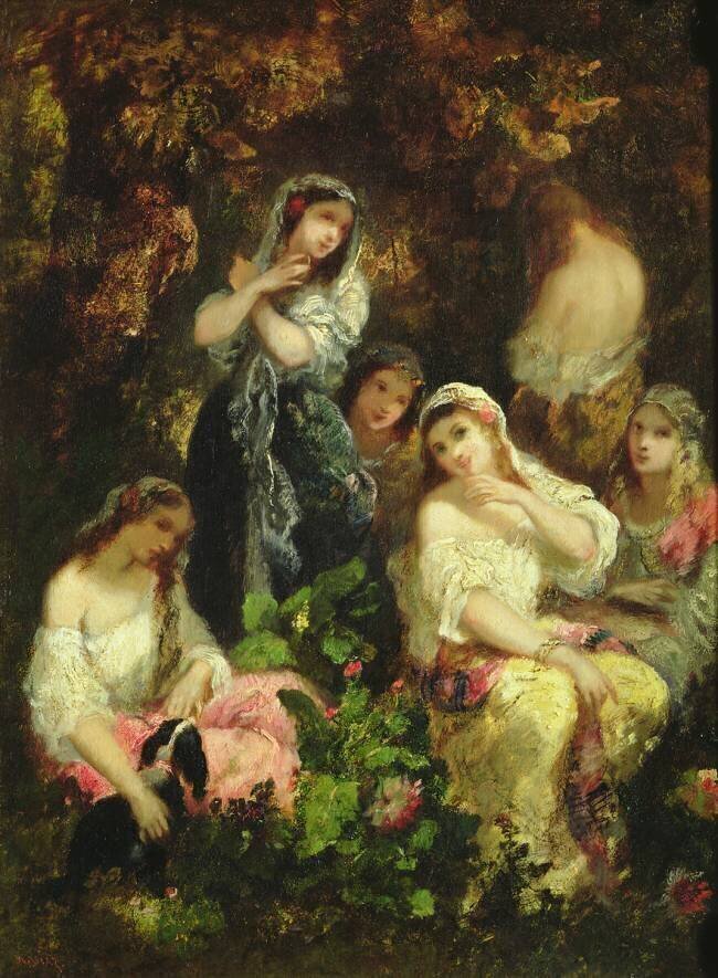 Mad Girls Narcisse Diaz de la Pena