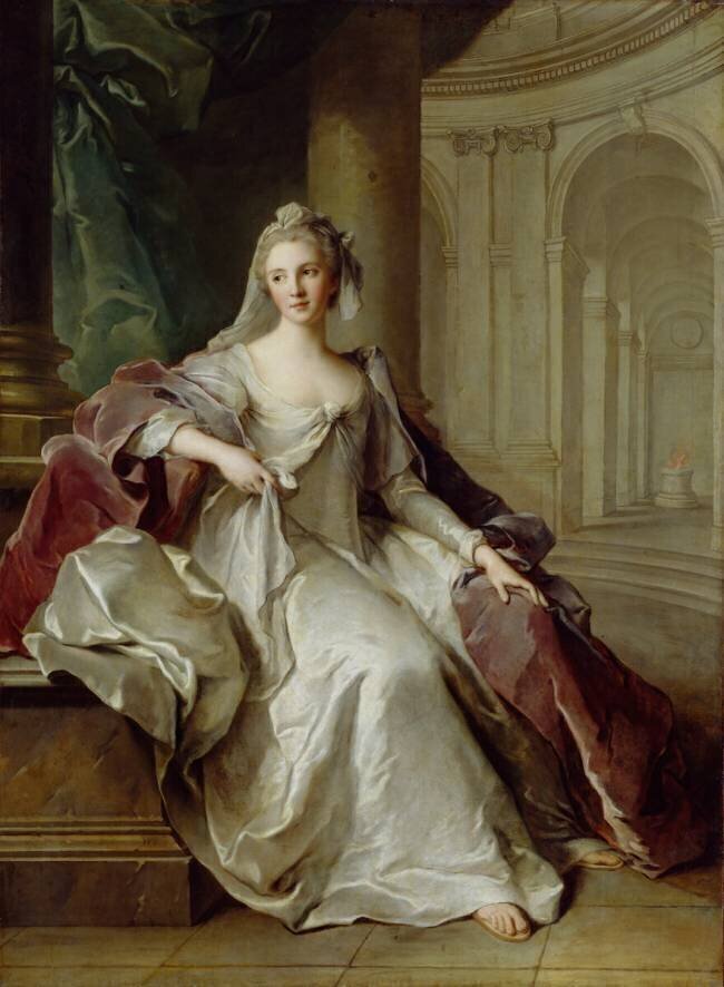 Madame Henriette de France as a Vestal Virgin Jean-Marc Nattier