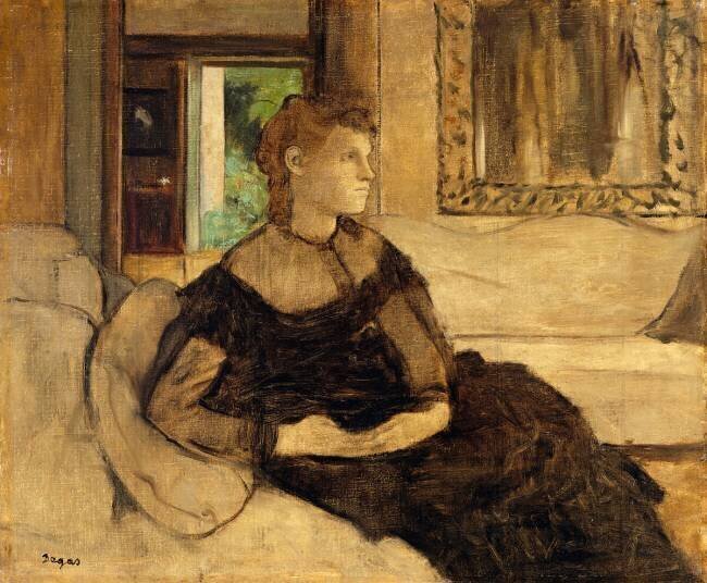 Madame Théodore Gobillard Edgar Degas