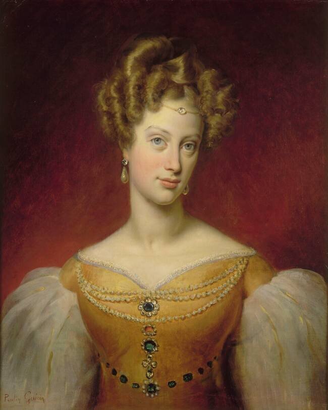 Marie-Caroline, princesse de Bourbon-Sicile, duchesse de Berry (1798-1870) Paulin Guérin