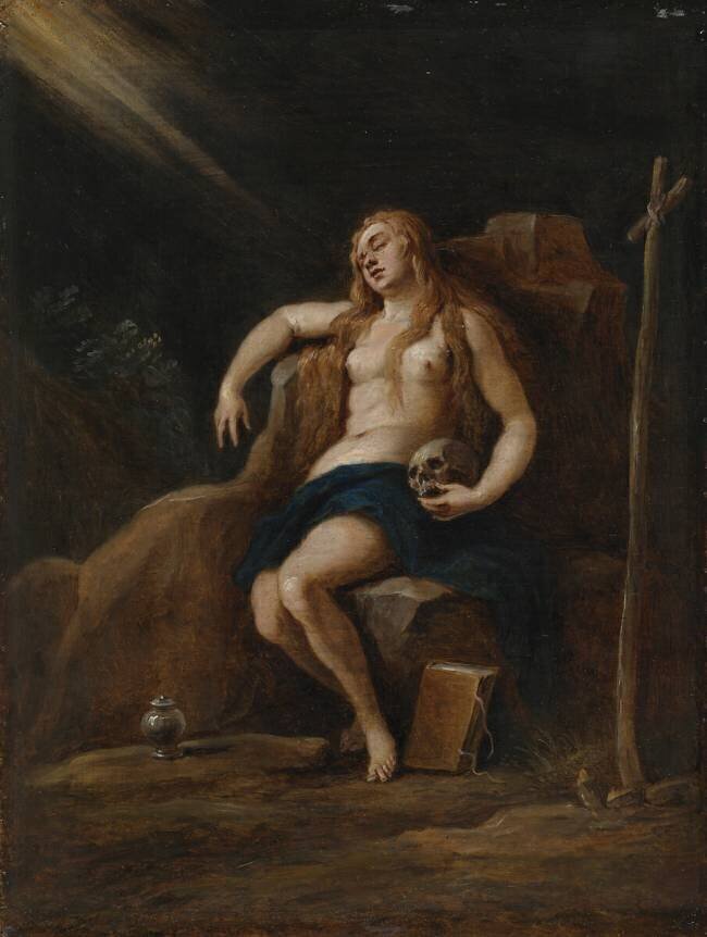 Mary Magdalene in the Wilderness David Teniers the Younger