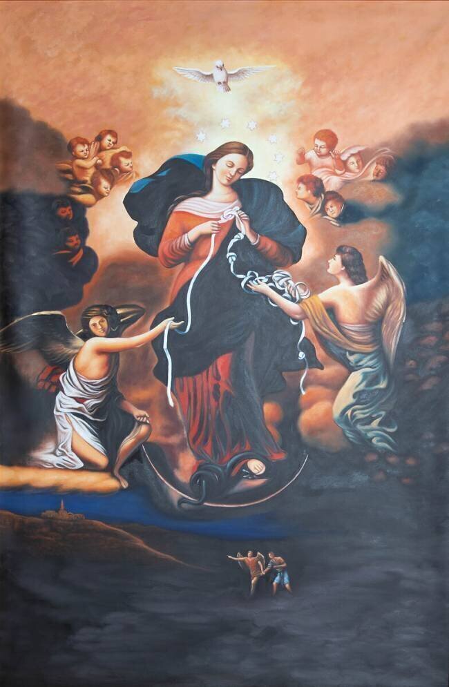 Mary, Untier of Knots Johann Georg Melchior Schmittner