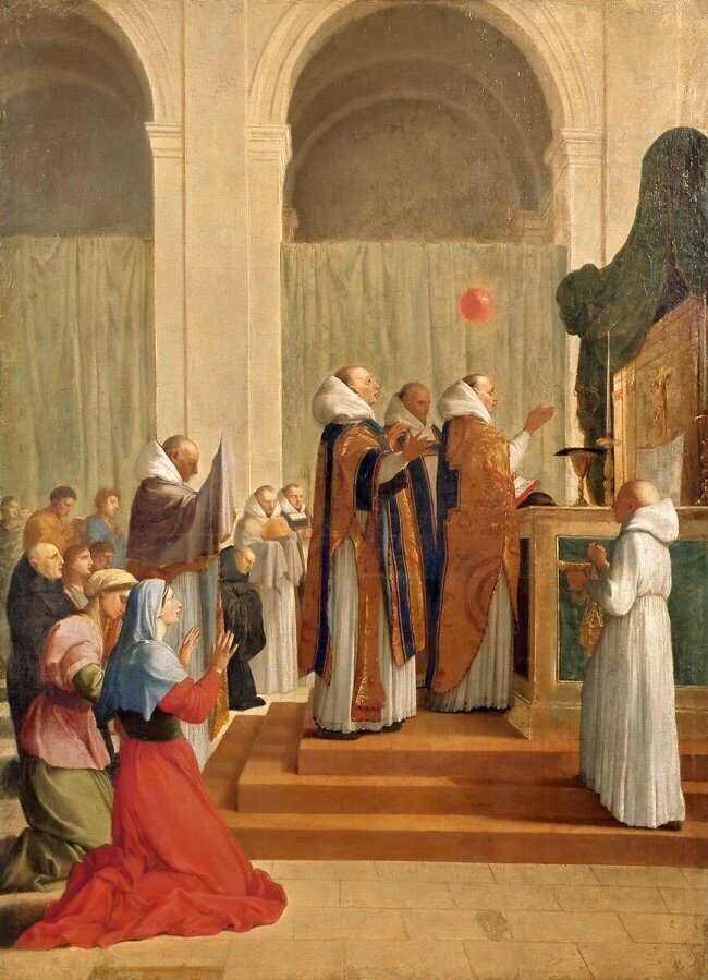 Messe de saint Martin, évêque de Tours Eustache Le Sueur