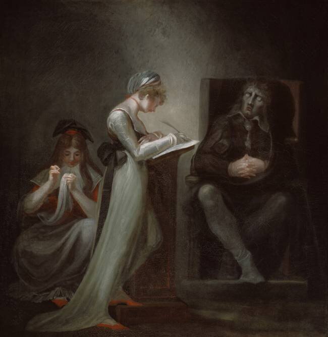 Milton Dictating to His Daughter Johann Heinrich Füssli