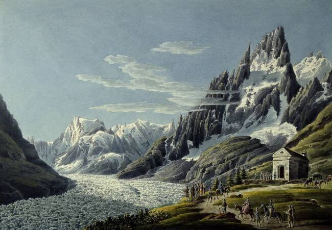 Montblanc, Mer de Glace Jakob Suter