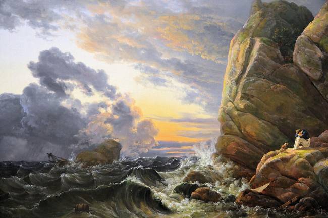 Morning After a Stormy Night Johan Christian Dahl