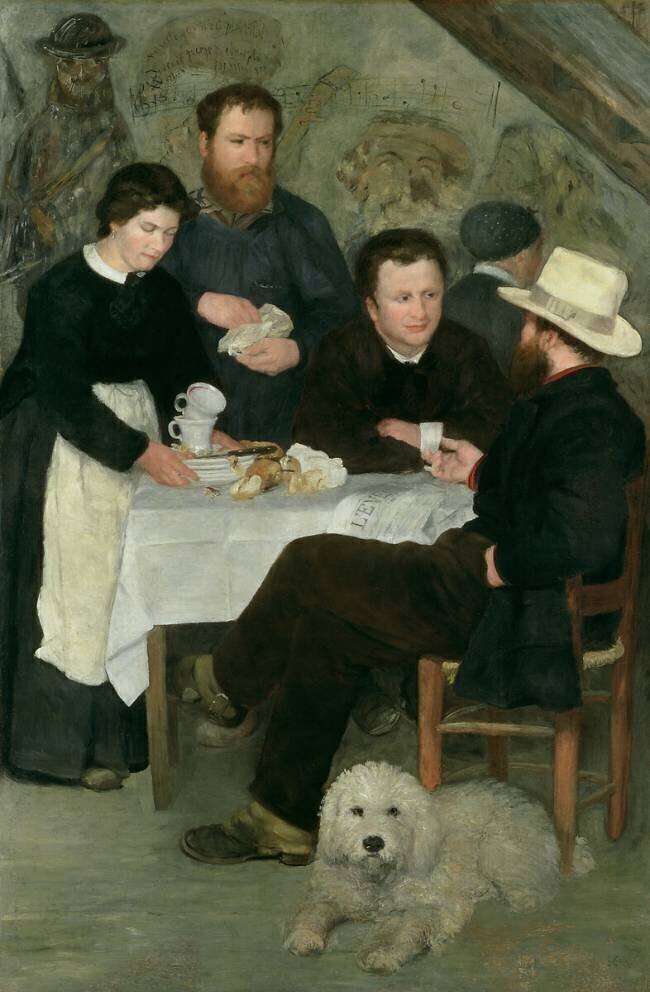 Mother Anthony's Tavern Auguste Renoir