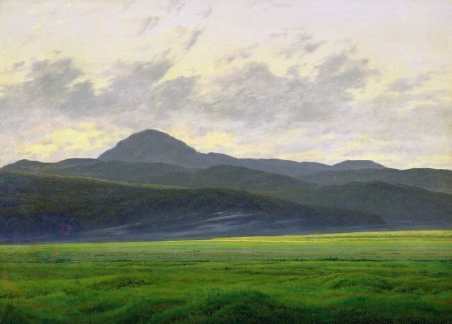 Mountainous landscape Caspar David Friedrich