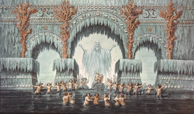 Muehleborn's Water Palace Karl Friedrich Schinkel