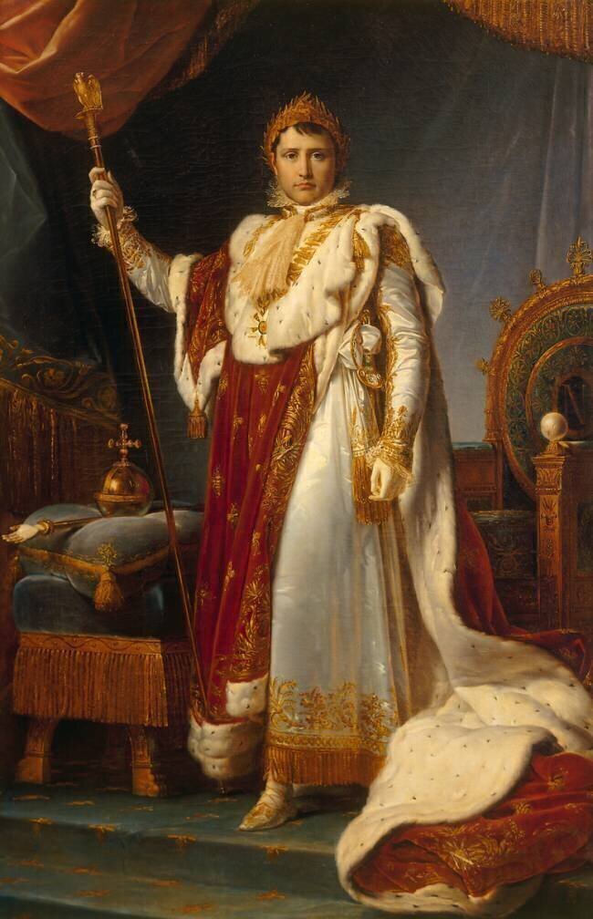 Napoléon Ier en costume de sacre François Gérard