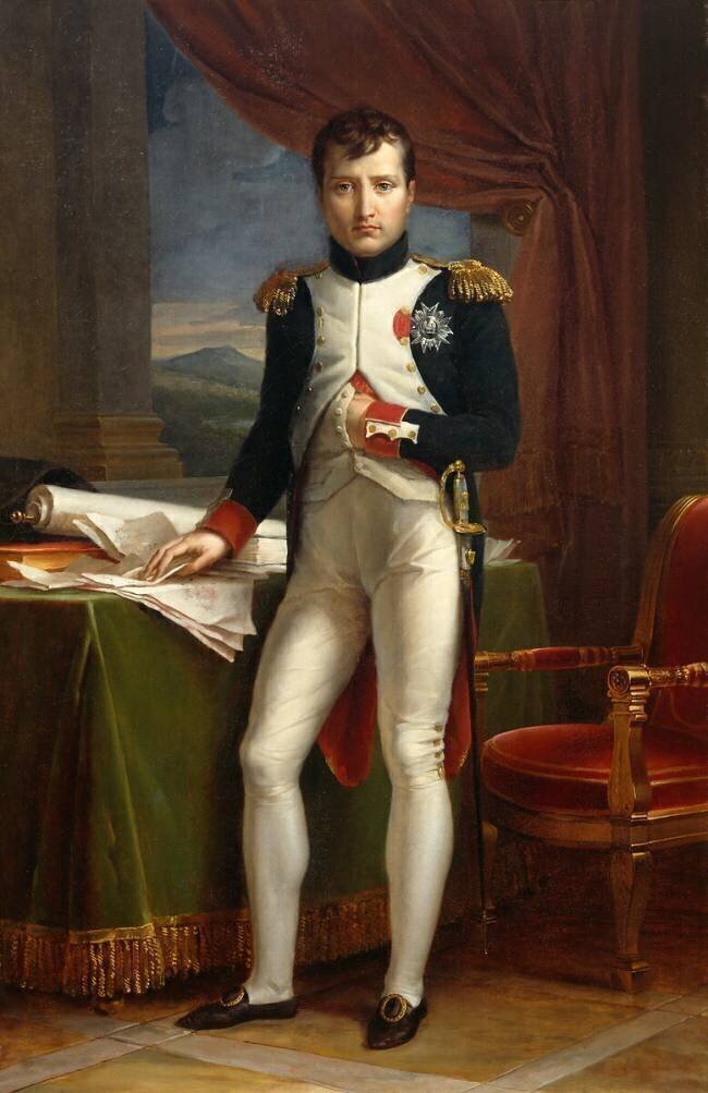 Napoléon Ier en uniforme de colonel des grenadiers à pied de la Garde François Gérard