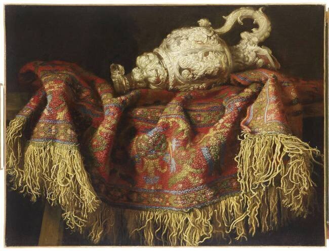 Nature morte au tapis et à l'aiguière Francesco Noletti