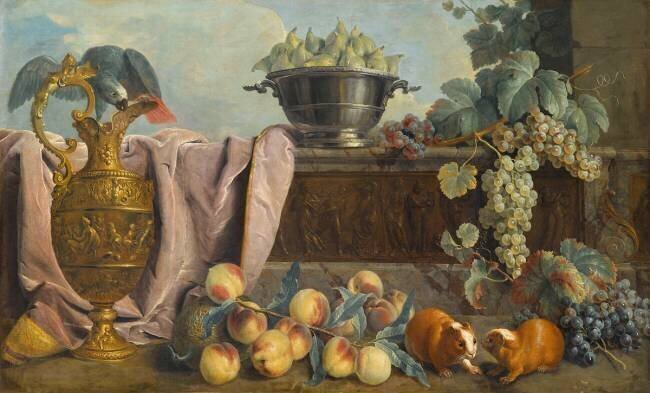 Nature morte à l'aiguière Alexandre-François Desportes