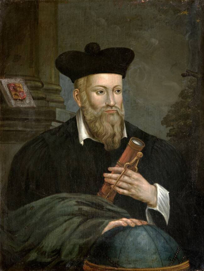Nostradamus, ( painting) anonymous