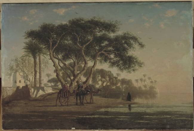 Oasis arabe Narcisse Berchère