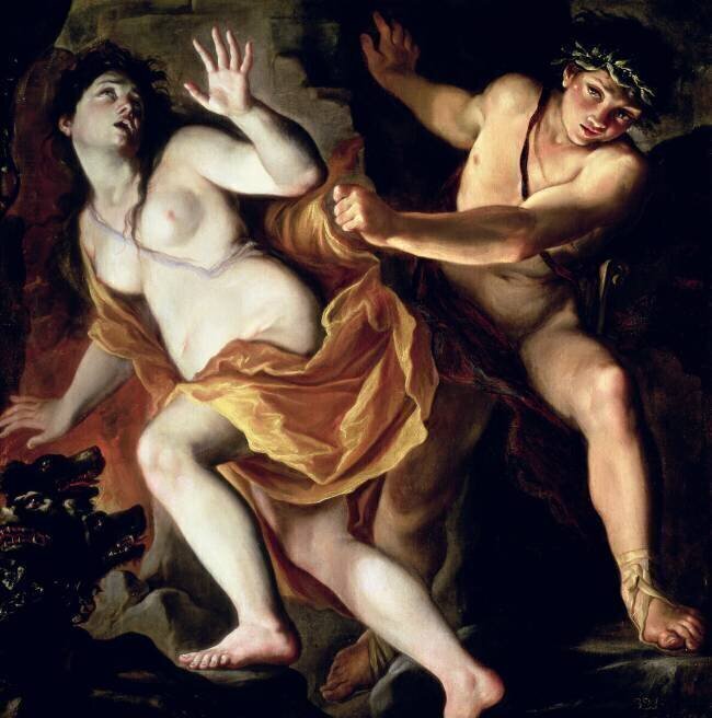 Orpheus and Eurydice Giovanni Antonio Burrini