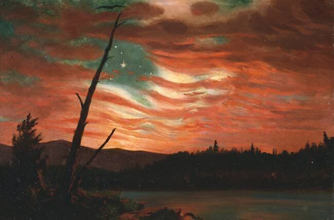 Our Banner in the Sky Frederic Edwin Church