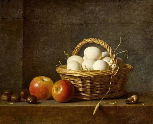 Panier d'oeufs Henri Horace Roland Delaporte