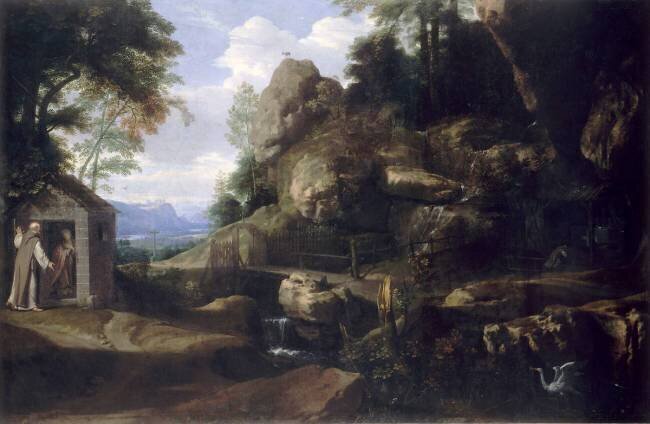 Paphnuce libérant Thaïs Philippe de Champaigne