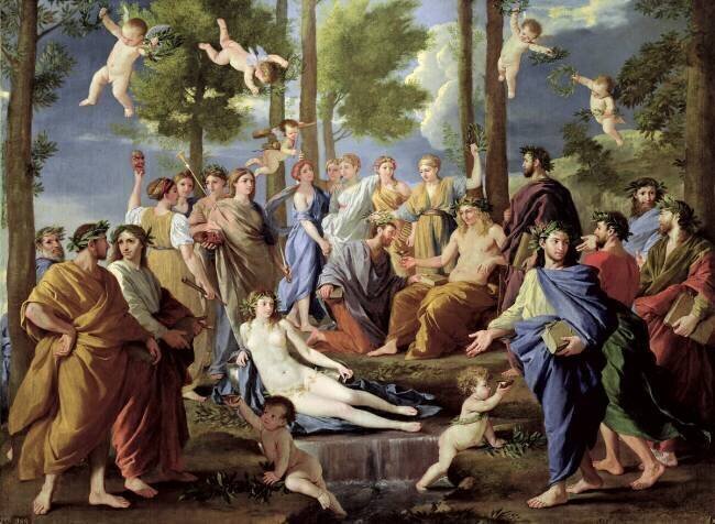 Parnassus Nicolas Poussin