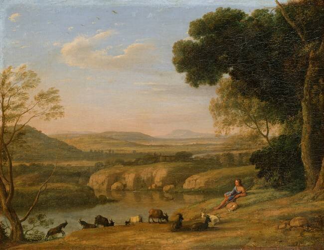 Pastoral Landscape Claude Gellée