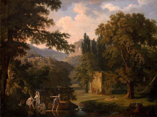 Paysage historique Pierre Henri de Valenciennes
