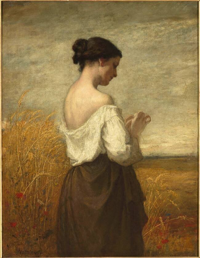 Paysanne ou la marguerite William Morris Hunt