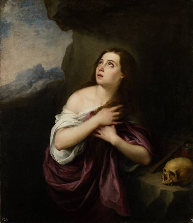 Penitent Magdelene Bartolomé Esteban Murillo