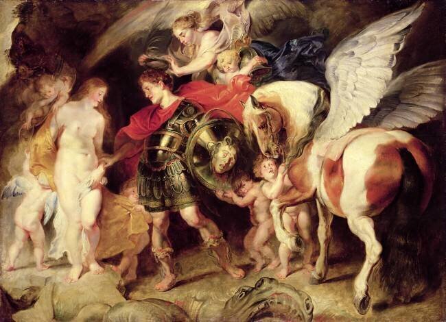 Perseus liberating Andromeda Peter Paul Rubens