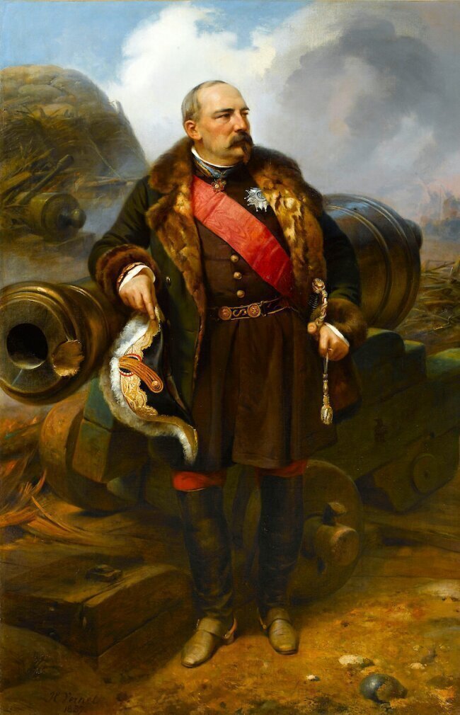Pierre-Joseph-François Bosquet (1810-1861), mérachal de l'Empire Horace Vernet